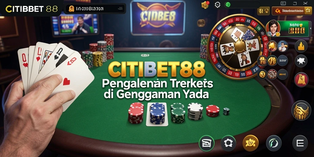 Tampilan gameplay poker yang mengasyikkan di CITIBET88.