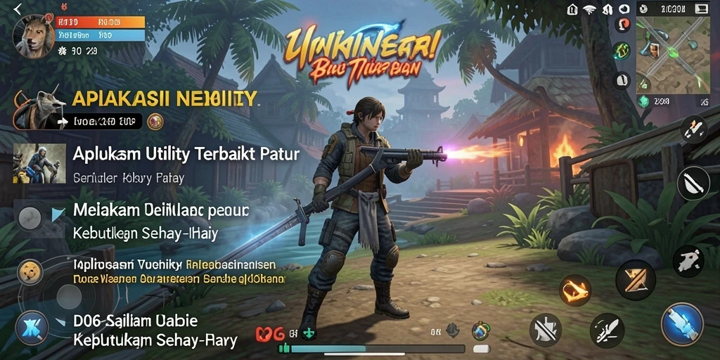 Screenshot D06 menunjukkan antarmuka pengguna yang sederhana dan fungsional.