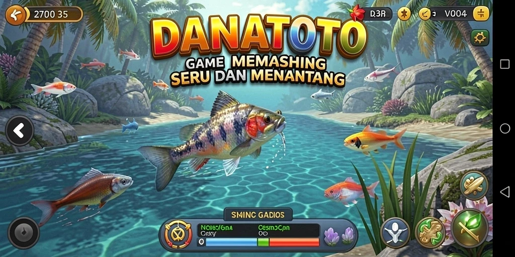 Tangkapan ikan yang menakjubkan dalam DANATOTO.