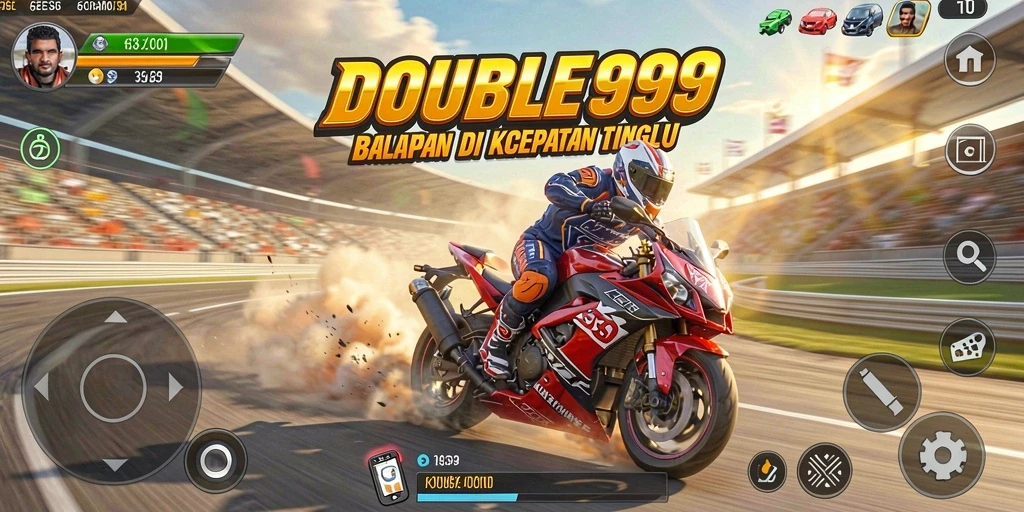 Tampilan menarik dari gameplay Racing yang menegangkan.