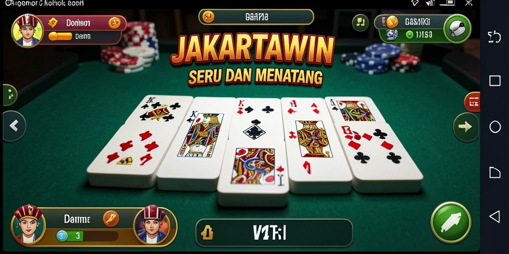 Tampilan gameplay JAKARTAWIN yang menarik dan interaktif.