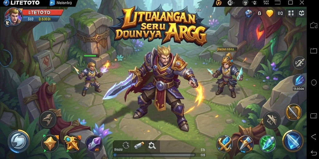 Gameplay seru LITETOTO dengan petualangan yang mendebarkan.