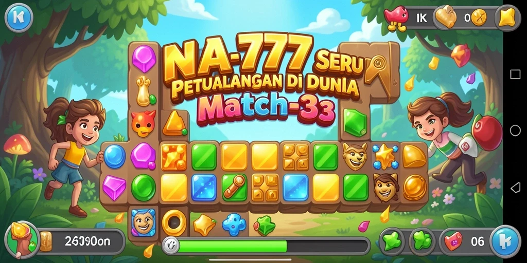 Tampilan gameplay NA777 yang penuh warna dan menarik.