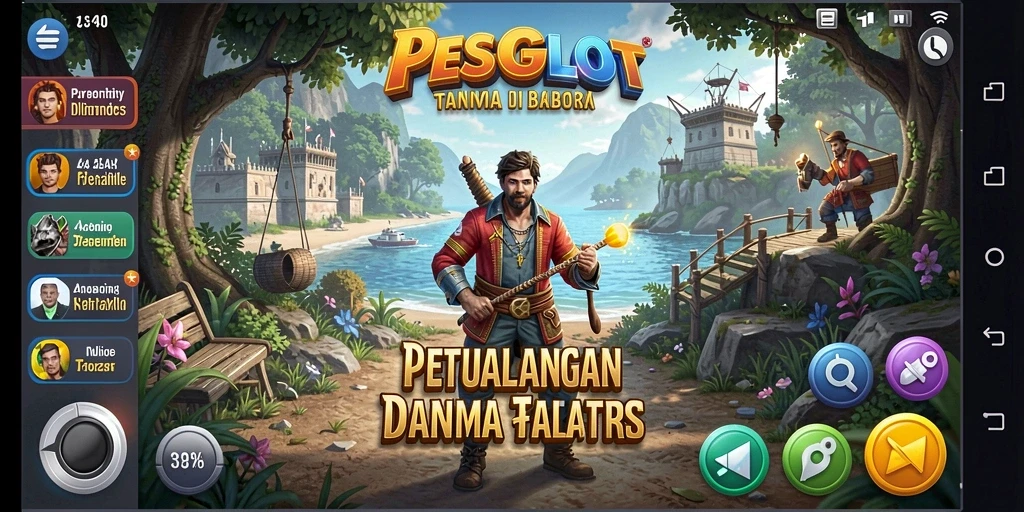 Gameplay PESGSLOT yang menakjubkan di dunia terbuka.