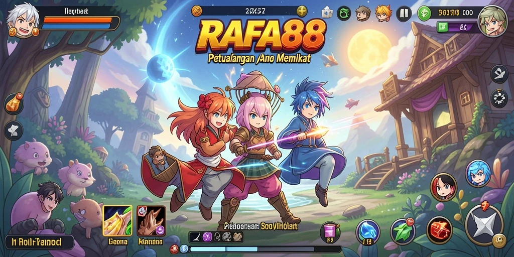Tampilan menakjubkan dari gameplay RAFA88 yang mengasyikkan.