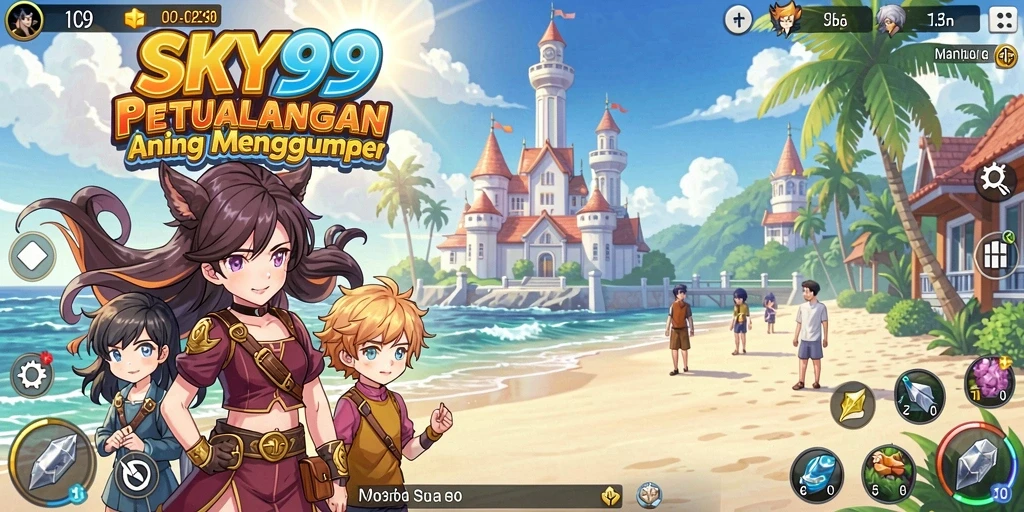 Gameplay seru dengan karakter anime favorit.