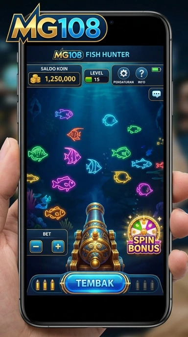 Tampilan beranda mg108 yang menarik dan informatif.